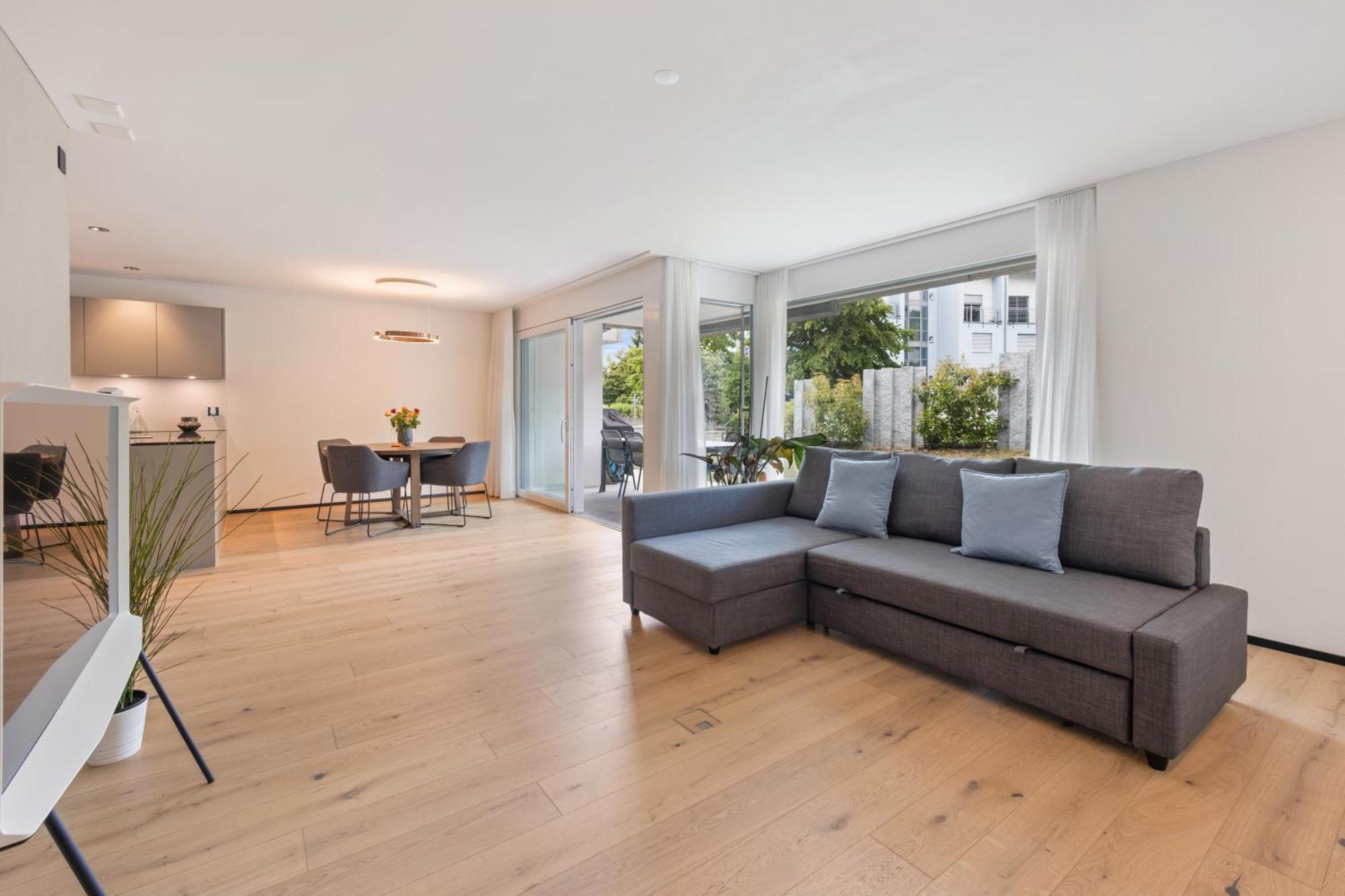The R Apartment Zugerberg - Ev Wallbox - Terrasse Geroldswil Kültér fotó